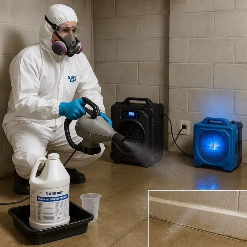 Sanitization and Odor Removal process in City of Colonial Heights, VA