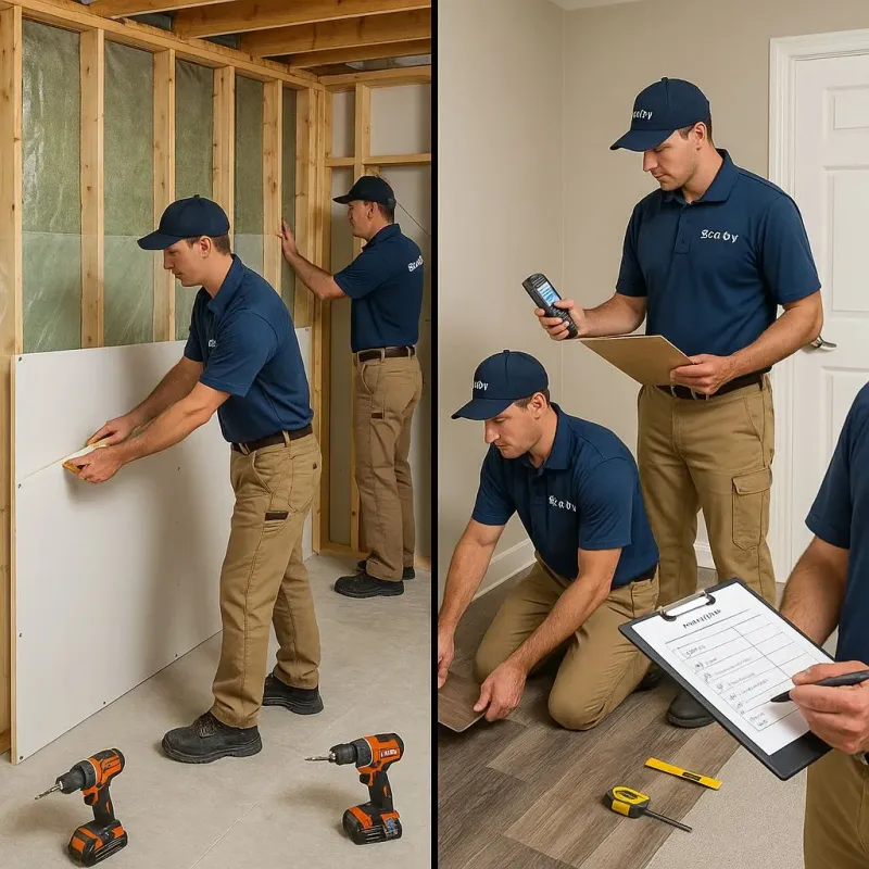 Repairs and Reconstruction process in City of Colonial Heights, VA